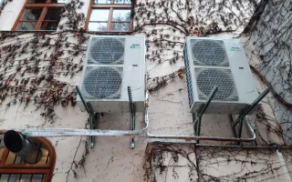 Chlazení a topení pekárny na Dolním náměstí v Olomouci - TD metal s.r.o.