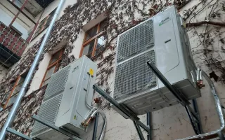 Chlazení a topení pekárny na Dolním náměstí v Olomouci - TD metal s.r.o.